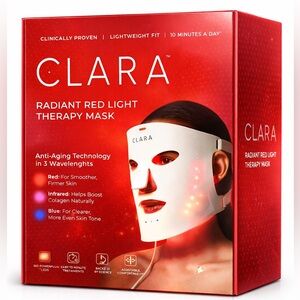 🎁 Perfect Gift!! Clara Red Light LED Therapy Face Mask Infrared Anti-aging
Skin
